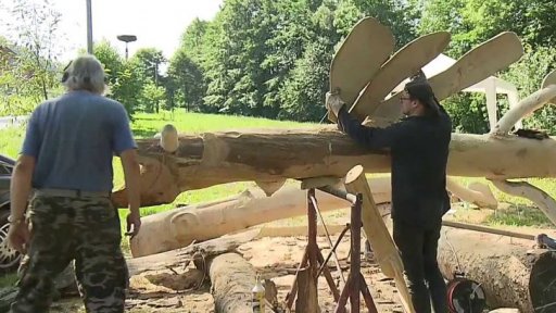 Fantaskní zvířata u jistebnických rybníků