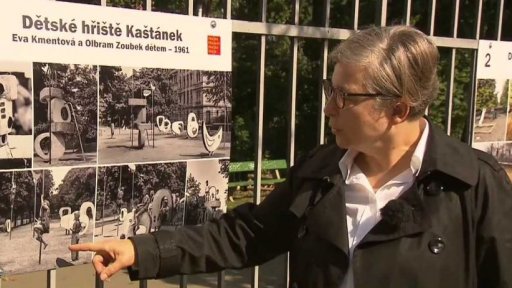 Dětské hřiště jako aktivní galerie