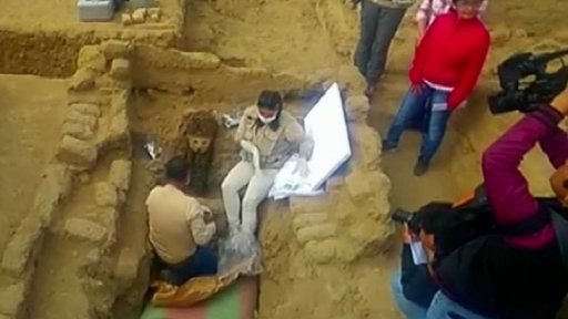 Archeologický nález v Peru