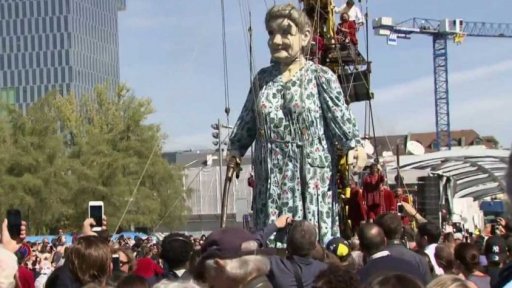 Loutky v ulicích Ženevy