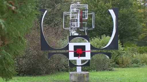 Opravené sochy v Ostravě