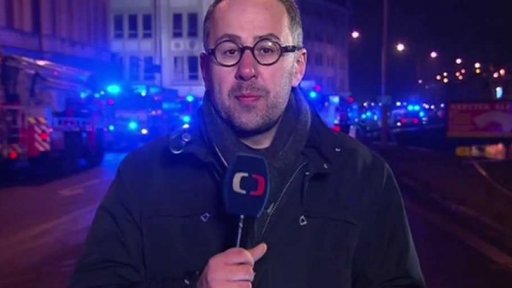 Požár bývalé textilky Karnola v Krnově