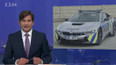 Havárie policejního BMW