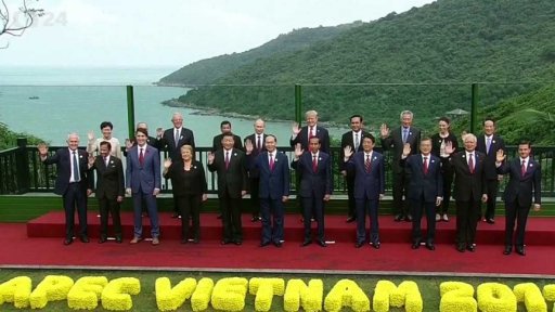 Trumpův návrat z asijského turné