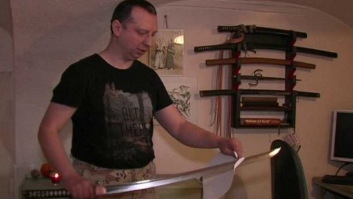 Výroba samurajského meče