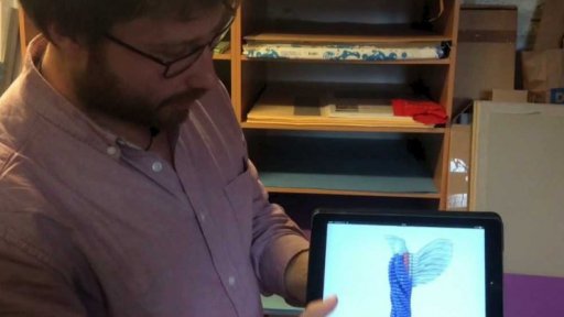 Vznik pohyblivé sochy anděla