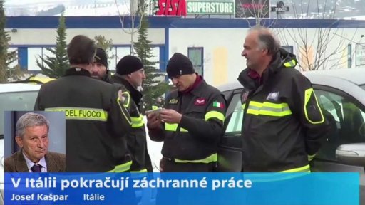 V Itálii pokračují záchranné práce