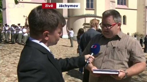 Pietní akt v Jáchymově