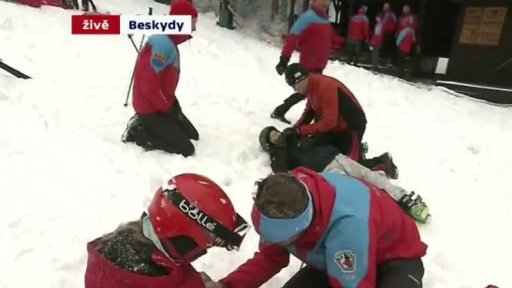 Cvičení horské služby