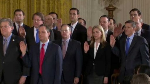 Trumpovi nejbližší spolupracovníci