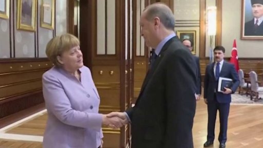 Německá kancléřka jednala v Ankaře