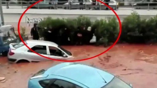 Živelná pohroma v Řecku