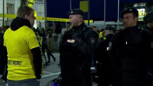 Útok na fotbalisty Dortmundu
