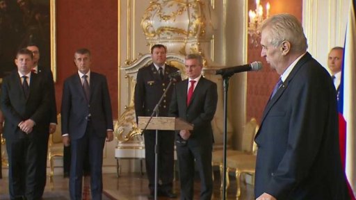 Nový ministr financí a rozpočet 2018 - I. Pilný jmenován