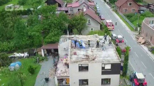 Bohuslavice odklízejí škody po bouři