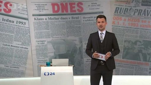 25 let od rozdělení Československa - úvod