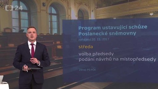 Program ustavující schůze nové Poslanecké sněmovny - rozhovor