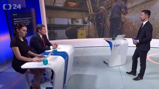 Priority ministra průmyslu a obchodu - host ve studiu