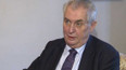 Miloš Zeman k aktuálním tématům
