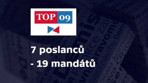 Povolební vyjednávání - TOP 09