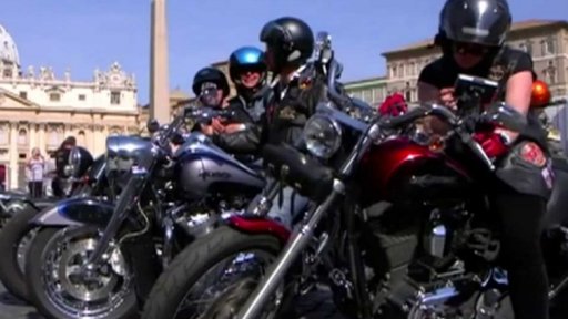 Finanční podpora motorkářské akce