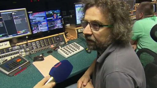 Práce moderátora ČT24