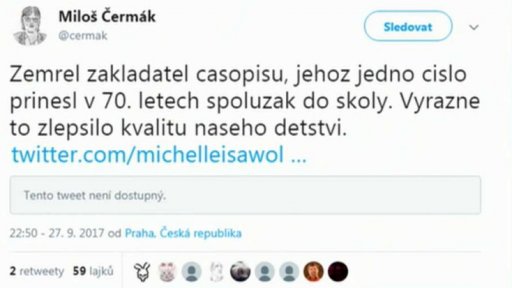 Tweet týdne