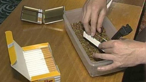 Domácí balení cigaret na Ostravsku (2000)