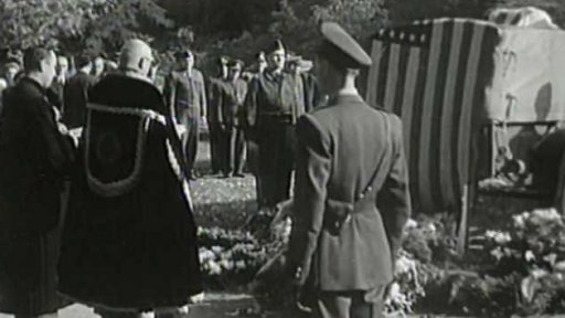 Slovensko se rozloučilo s americkými letci (1947)