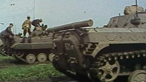 Sovětská motostřelecká rota hostem našich vojáků (1987)