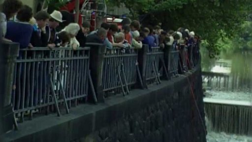 Nácvik plzeňského vodního záchranného družstva (1995)