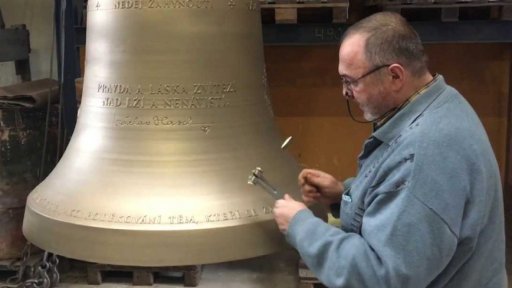 Zvon Václav do kostela svatého Havla