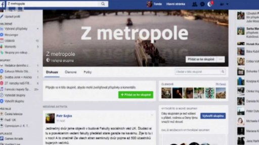 Pozvánka na Facebook