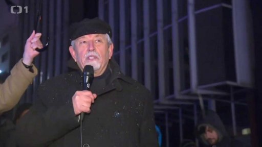 Protest proti bourání Transgasu