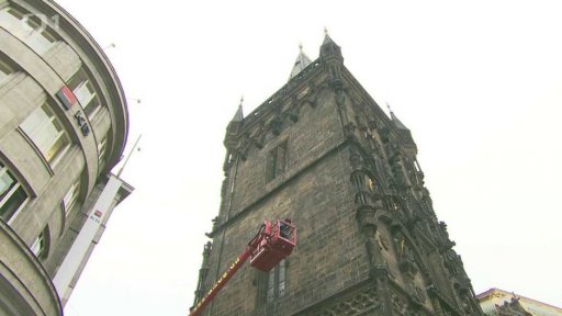 Oprava venkovní fasády Prašné brány