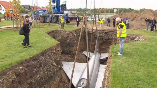 Pohřbený letoun MiG-21