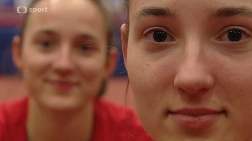 Atletické naděje dvojčata Dvořákovy