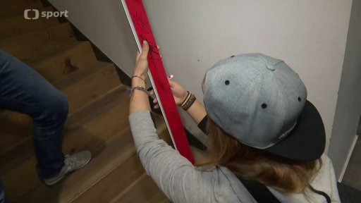 Závodní lyže Ester Ledecké