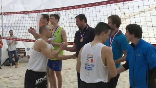 Příběh: halové MČR plážových volejbalistů