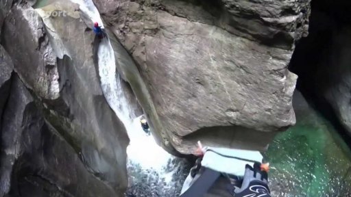 Kaňoning ve švýcarském kantonu Ticino