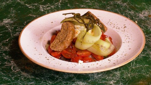 Řecký okurkový salát