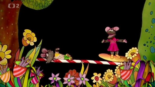 Tryskáčkovi je špatně, přejedl se u bratrance křečka. Tryský mu vyčítá, že je lakomý: nejlíp přeci chutná s kamarády!