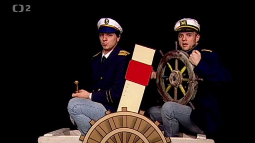 Tomáš a Filip by si dali výlet parníkem, Tomáš má vyřizování na Václaváku. Tak obé spojí a vydají se do města lodí. Cestou - i s Mufem pirátem - zpívají píseň „Sláva nazdar výletu".