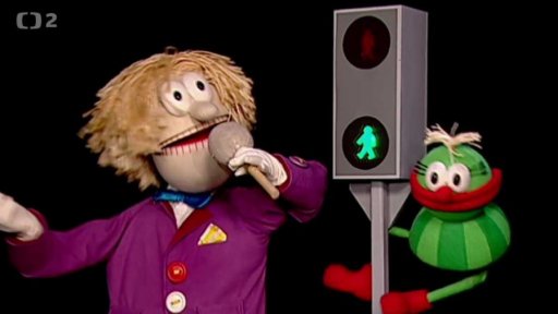 Hary zpívá Mufovi svůj nový song ZEBRA - o zebře na přechodu.