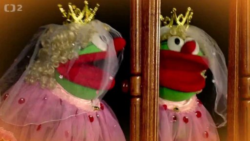 Princezna Mufifinka se musí řádně načančat.