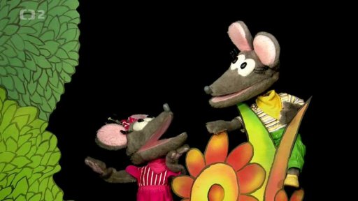 Tryský se těší, že všechny spolkne - ale Tryskáčka ne. Tryskáček ji vysvobodí ze zakletí. Tryský pak všechny kamarády z paloučku vyplivne.