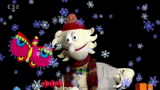 Pip a Otylka se těší na štědrodenní pohádku…