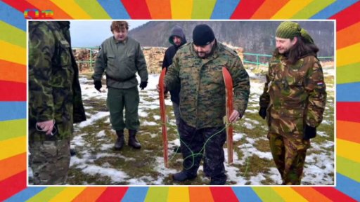 Zimní táboření na Lichnici