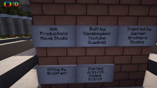 Filmová studia v Minecraftu