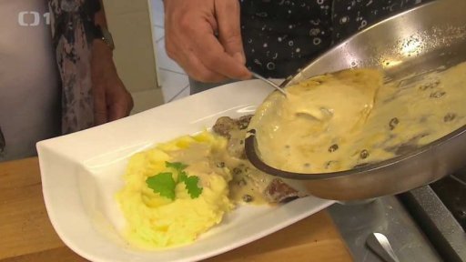 Krkovička po francouzsku